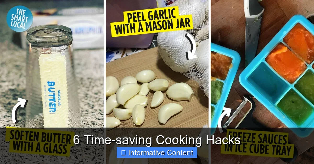6 Time-saving Cooking Hacks