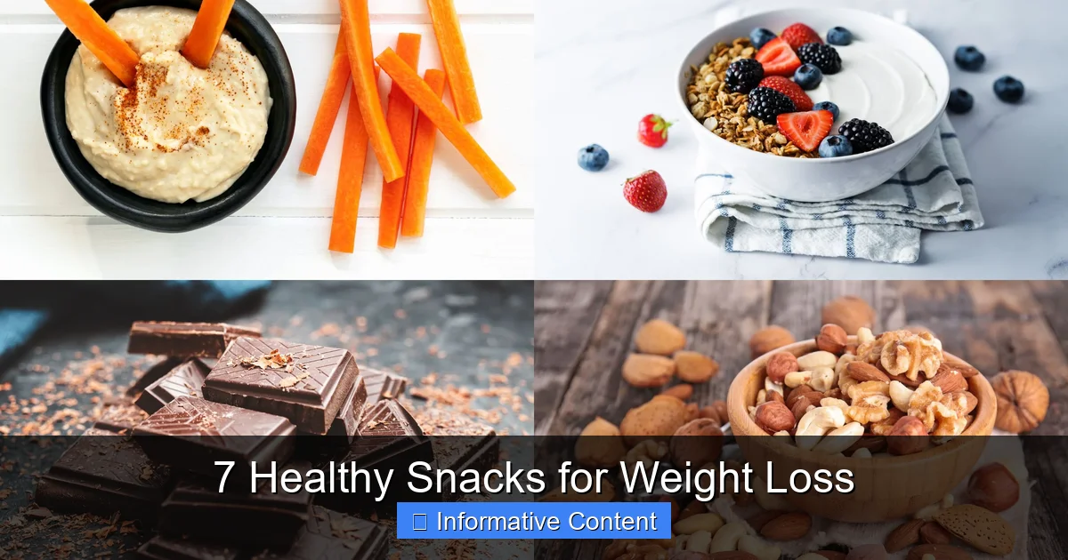 7 Healthy Snacks for Weight Loss
