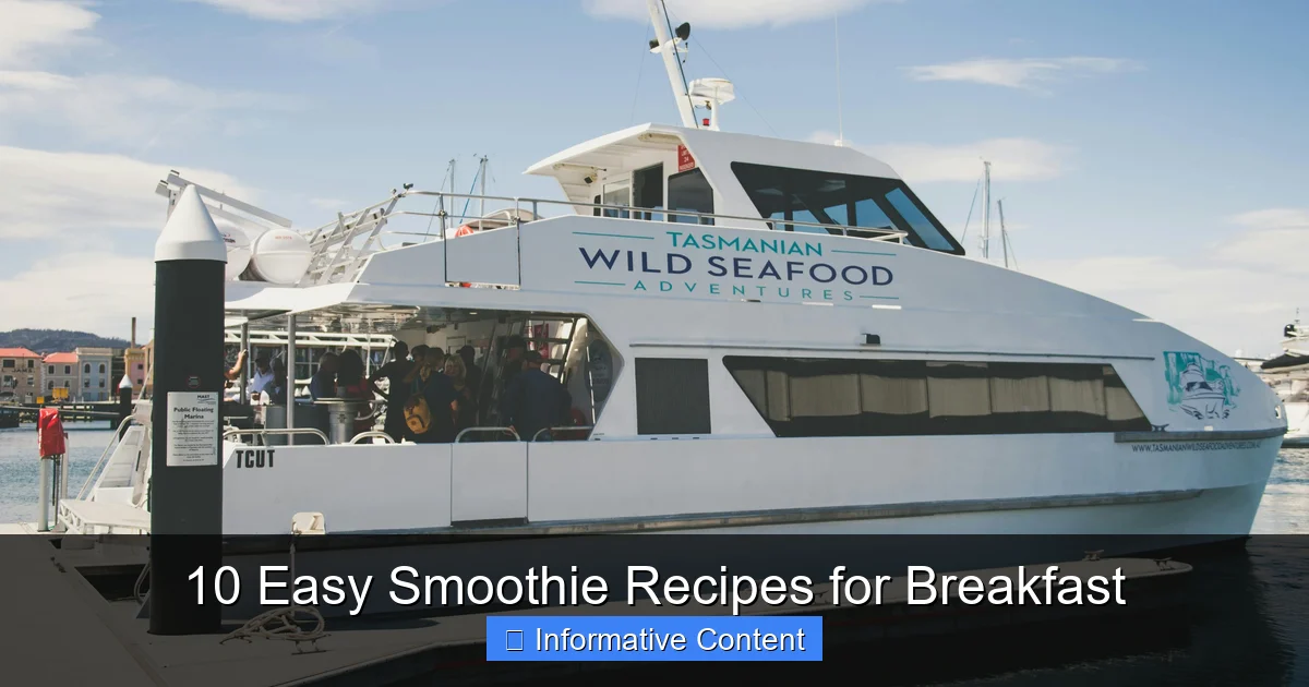 10 Easy Smoothie Recipes for Breakfast