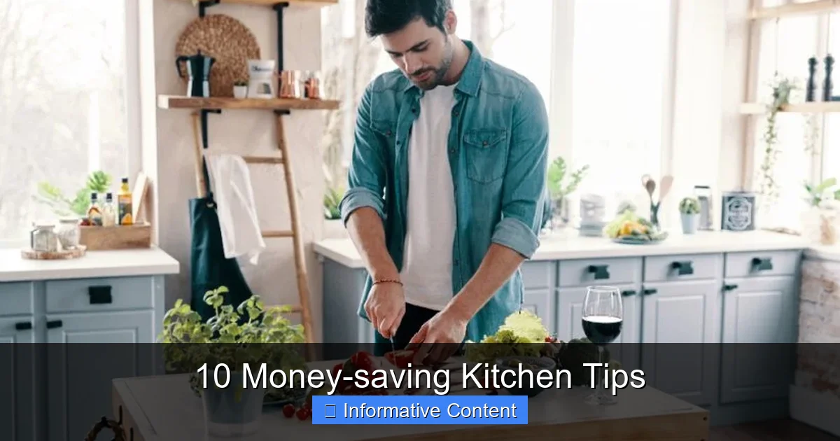 10 Money-saving Kitchen Tips