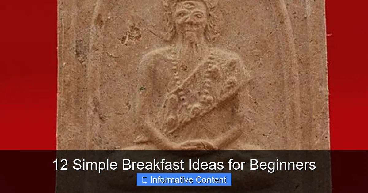 12 Simple Breakfast Ideas for Beginners