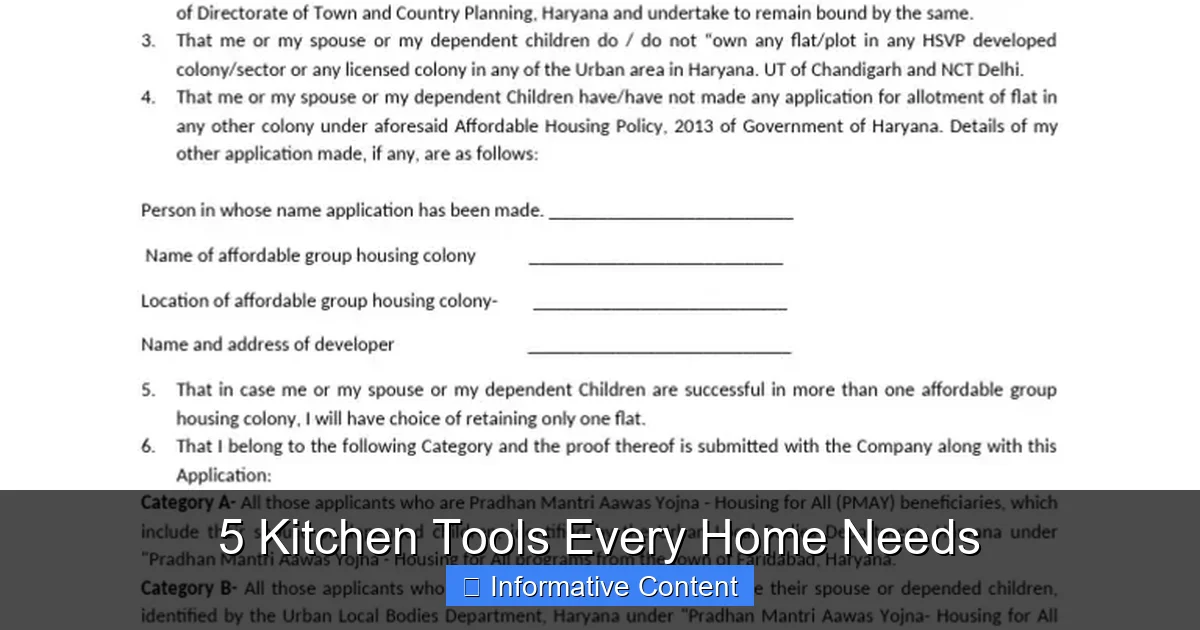 5 Kitchen Tools Every Home Needs