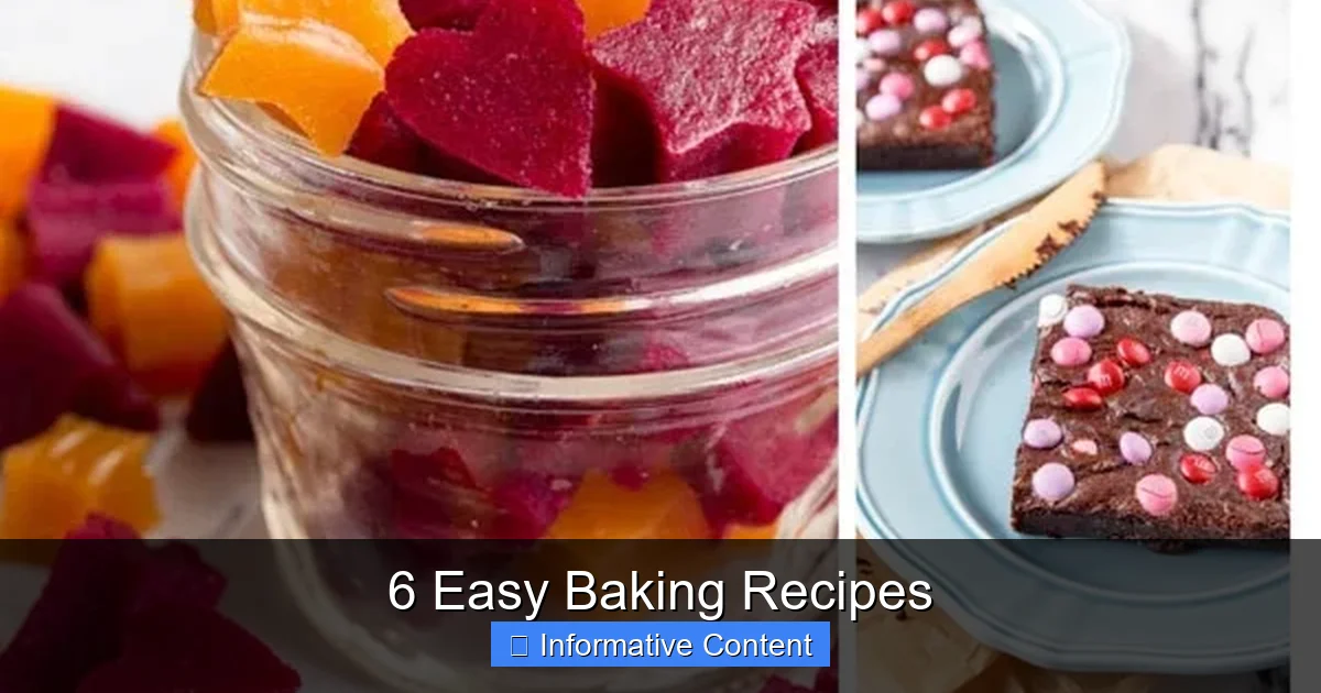 6 Easy Baking Recipes