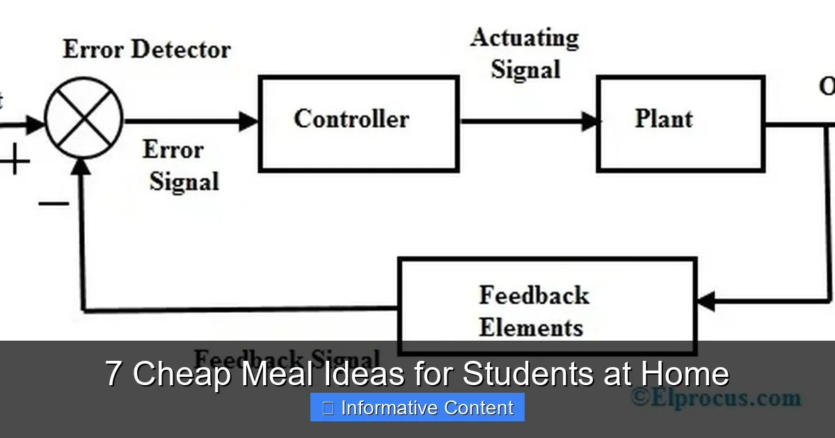 7 Cheap Meal Ideas for Students at Home