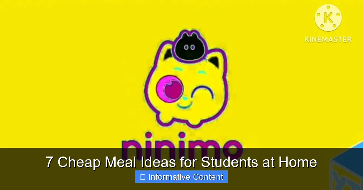 7 Cheap Meal Ideas for Students at Home