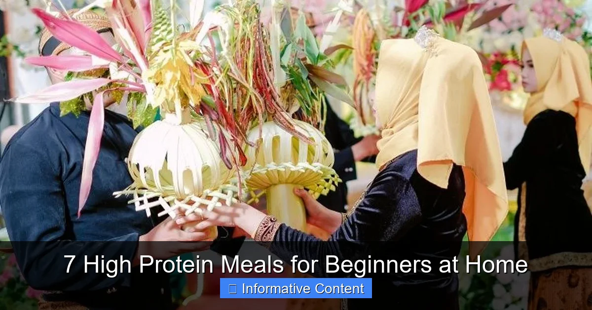 7 High Protein Meals for Beginners at Home