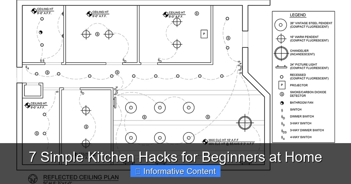 7 Simple Kitchen Hacks for Beginners at Home