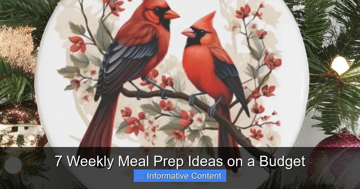 7 Weekly Meal Prep Ideas on a Budget